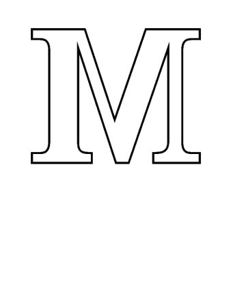 Буква m