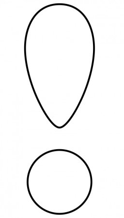 Знаки препинания для распечатки