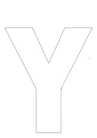 Трафаретные буквы формата а4