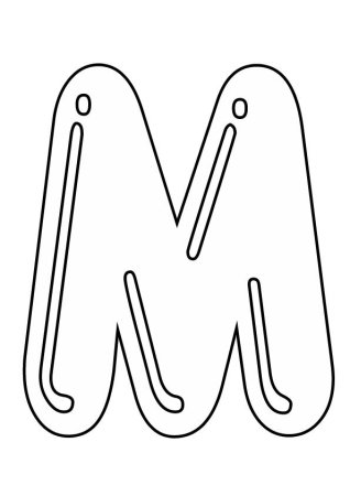 Буквы формата а4