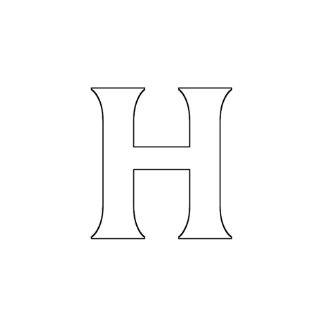 Буква н раскраска