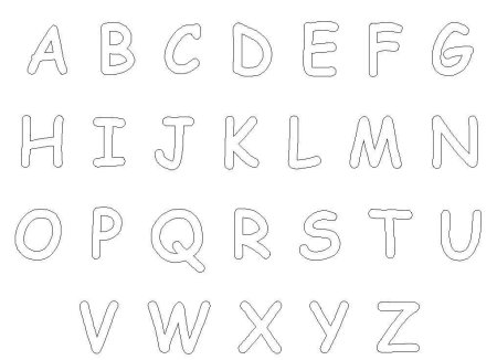 Английские буквы для детей (46 фото)