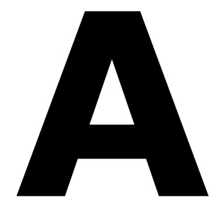 Буквы алфавита трафарет