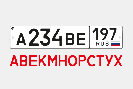 Госномер с буквой r