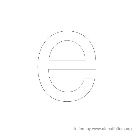 Lowercase е