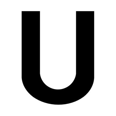 Трафарет буквы u