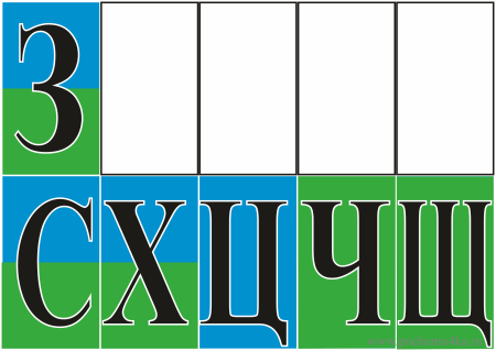 Лента букв и цифр для начальной школы