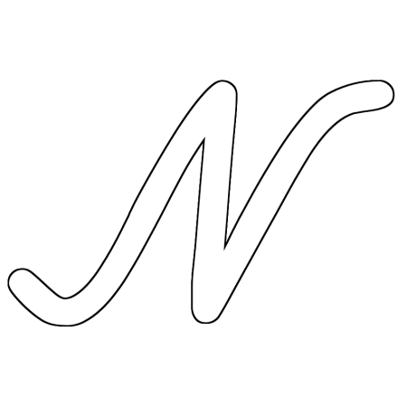 Английская буква n