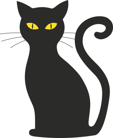 Трафарет кошки