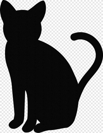 Силуэт кошки