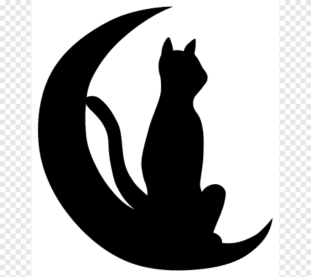 Силуэт кота