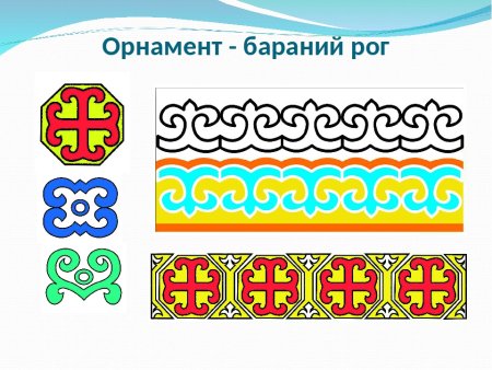 Башкирский орнамент раскраска для детей