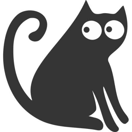 Трафарет кота