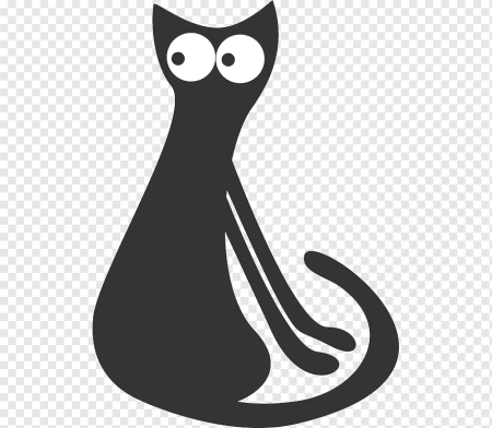Трафареты кошек для декора