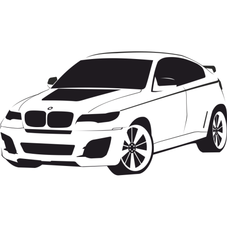 BMW x5 вектор