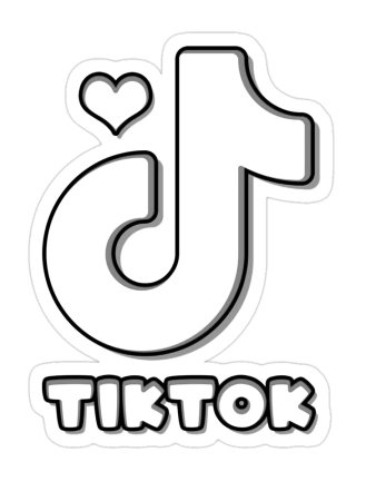 Раскраски из тик тока