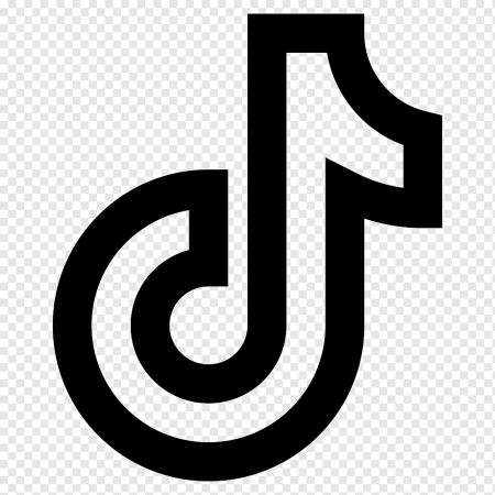 Логотип тик ток раскраска