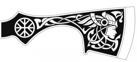 Рисунки для травления на Топорах Викинги