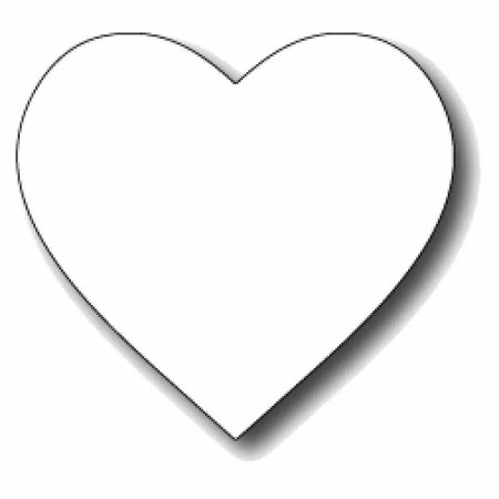 Сердечко макет