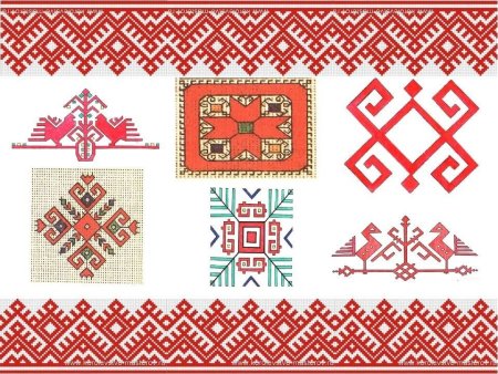Марийский солярный знак солнца