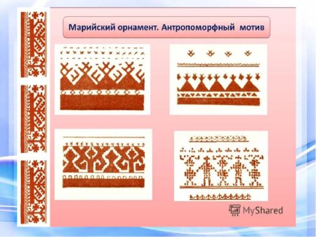 Марийский орнамент растительный мотив