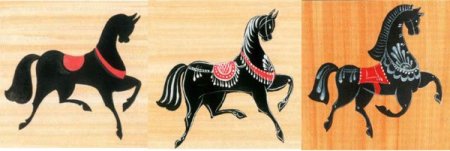 Городецкая роспись Городецкий конь