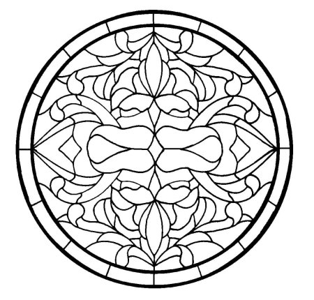 Эскиз витража
