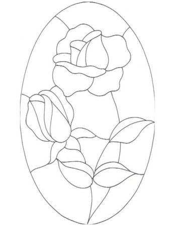 Эскиз витража легкий