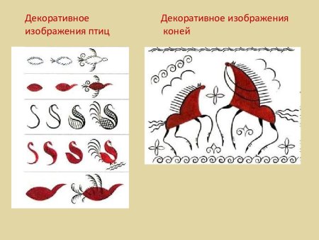 Мезенская роспись для детей