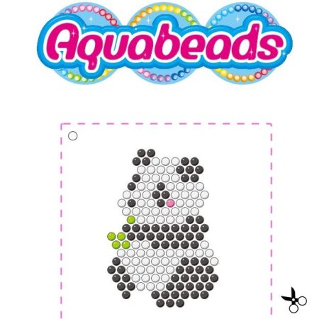 AQUABEADS Панда схема