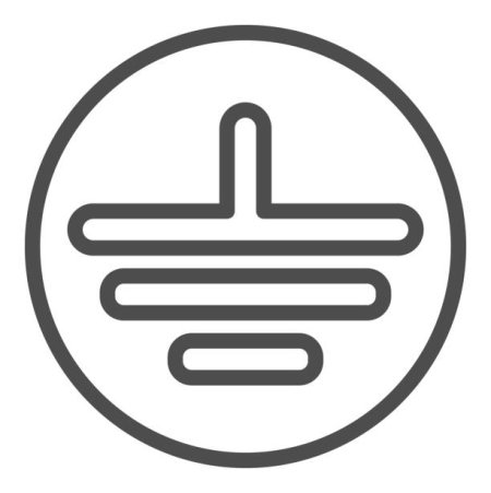 Трафарет заземления