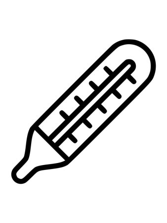 Градусник раскраска