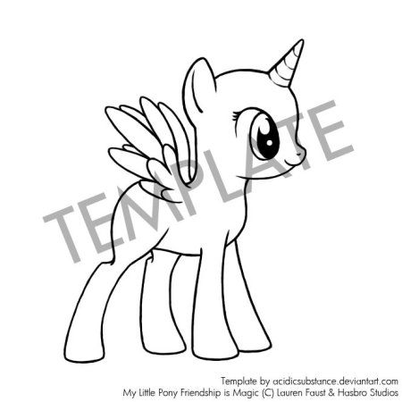 Пони с одеждой для вырезания my little Pony