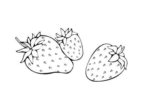 Клубника эскиз