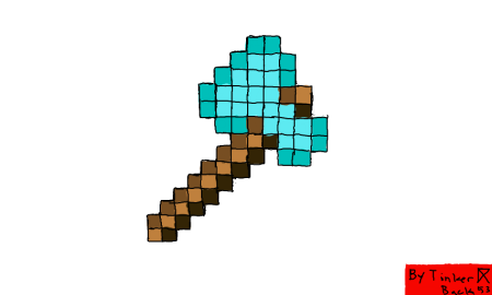 Алмазный меч Minecraft