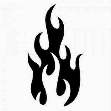 Тату огонь эскизы