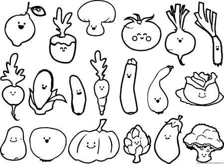 Картинки трафареты овощей и фруктов для детей (43 фото)
