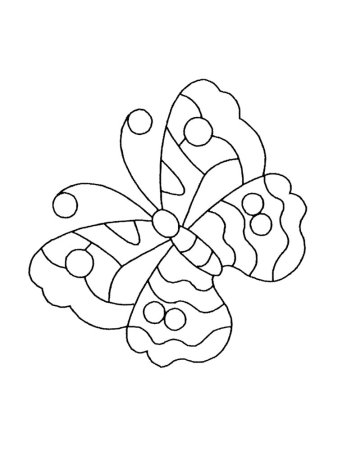 Контурные рисунки для детей