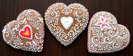 Точечная роспись пряников