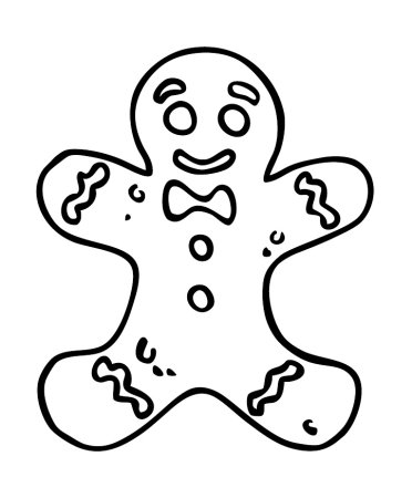 Пряник Gingerbread man