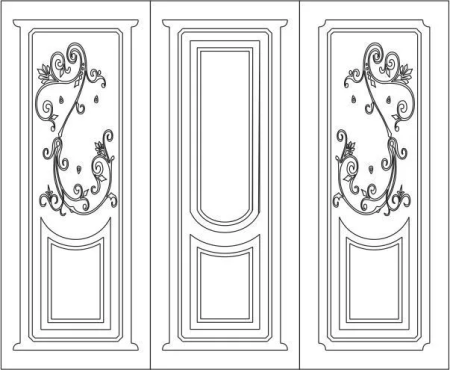 Двери DXF