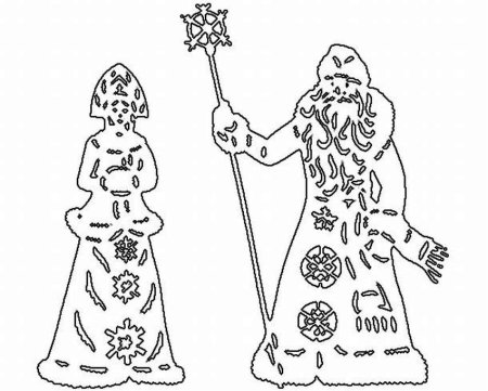 Трафарет «новогодний»