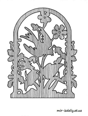 Пропильная резьба по дереву эскизы