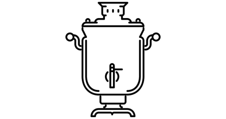 Самовар раскраска
