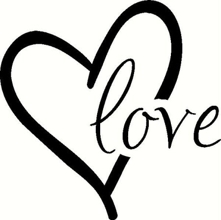 Love надпись