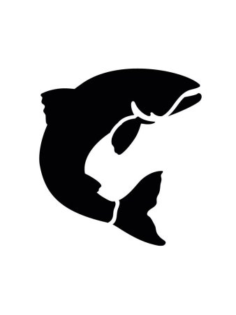 Трафарет Fish