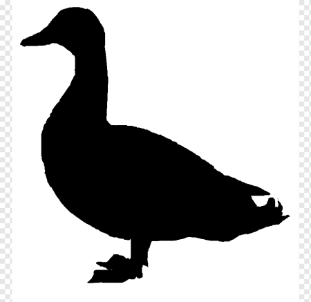 Гусь раскраска