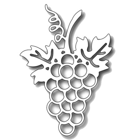 Трафарет виноград