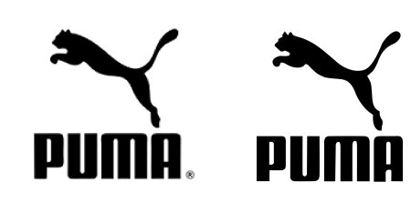 Надпись Пума