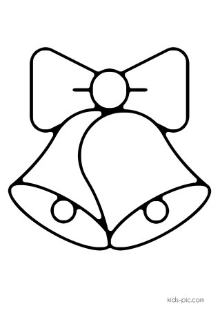 Трафареты на новый год колокольчики